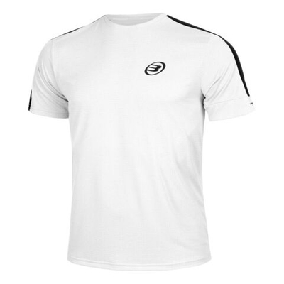 Мужское теннисное поло Bullpadel Nacre T-Shirt Men - White, Blue