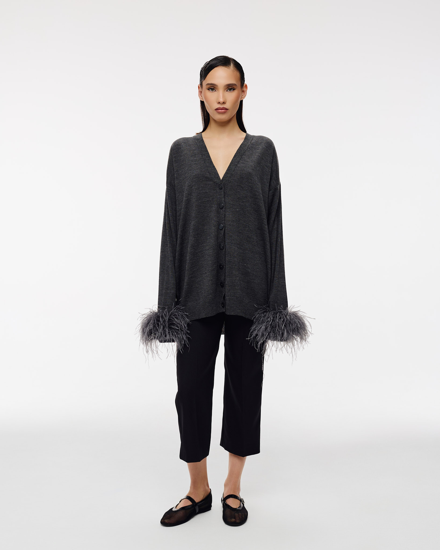 Кардиган Allure (Алюр) темно-серый