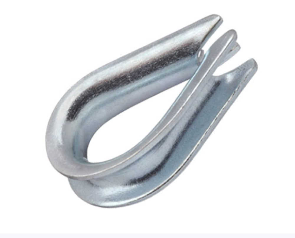Коуш д/канатов, оцинк. 14 DIN6899