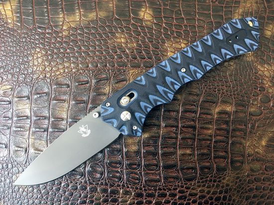 Складной нож ЕДС Steelclaw Престиж c клинком из стали 9Cr18MoV, рукоять G10