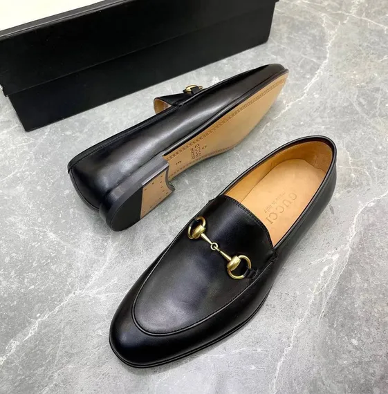 Мужские лоферы GUCCI Jordaan, чёрный