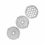 Мясорубка BQ (БИ-КЬЮ) MG2002, 2100 Вт, производительность 2,4 кг/мин, 5 насадок, реверс, стальная, 86196465