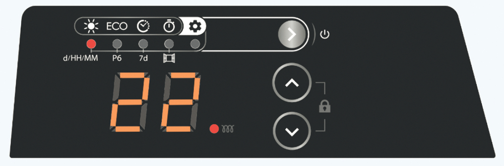 Эл. конвектор ATLANTIC F125 Design 2000W