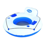 Круг надувной 119 см, Bestway, с ручками и подстаканниками, 43108