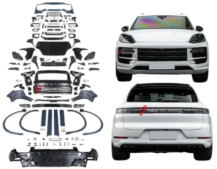 Обвес в стиле 9Y0.2 Turbo 2024+ для PORSCHE CAYENNE 9Y0.1 2018–2023