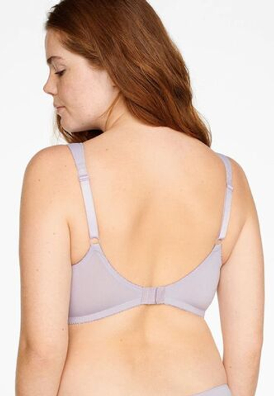 Бескаркасный бюстгальтер с бесшовными формованными чашками на поролоне (Размер: 85A) (Цвет: кремовый)