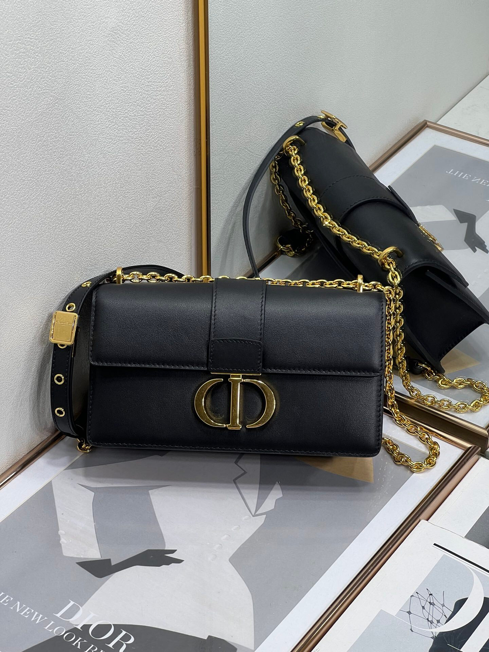 Christian Dior 30 Montaigne East-West Bag with Chain