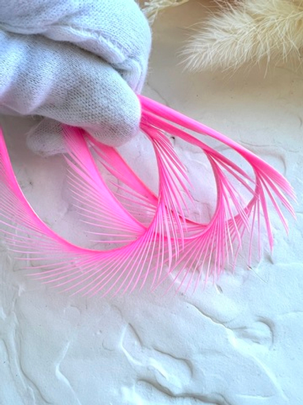 Гусиное перо, Розовый (5 шт)