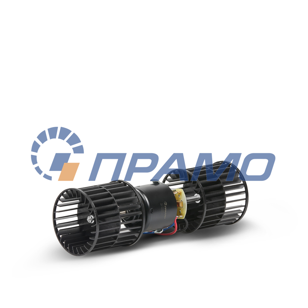 681.3780-10 (ПРАМО) Электровентилятор отопителя с крыльчаткой, 24V 7A