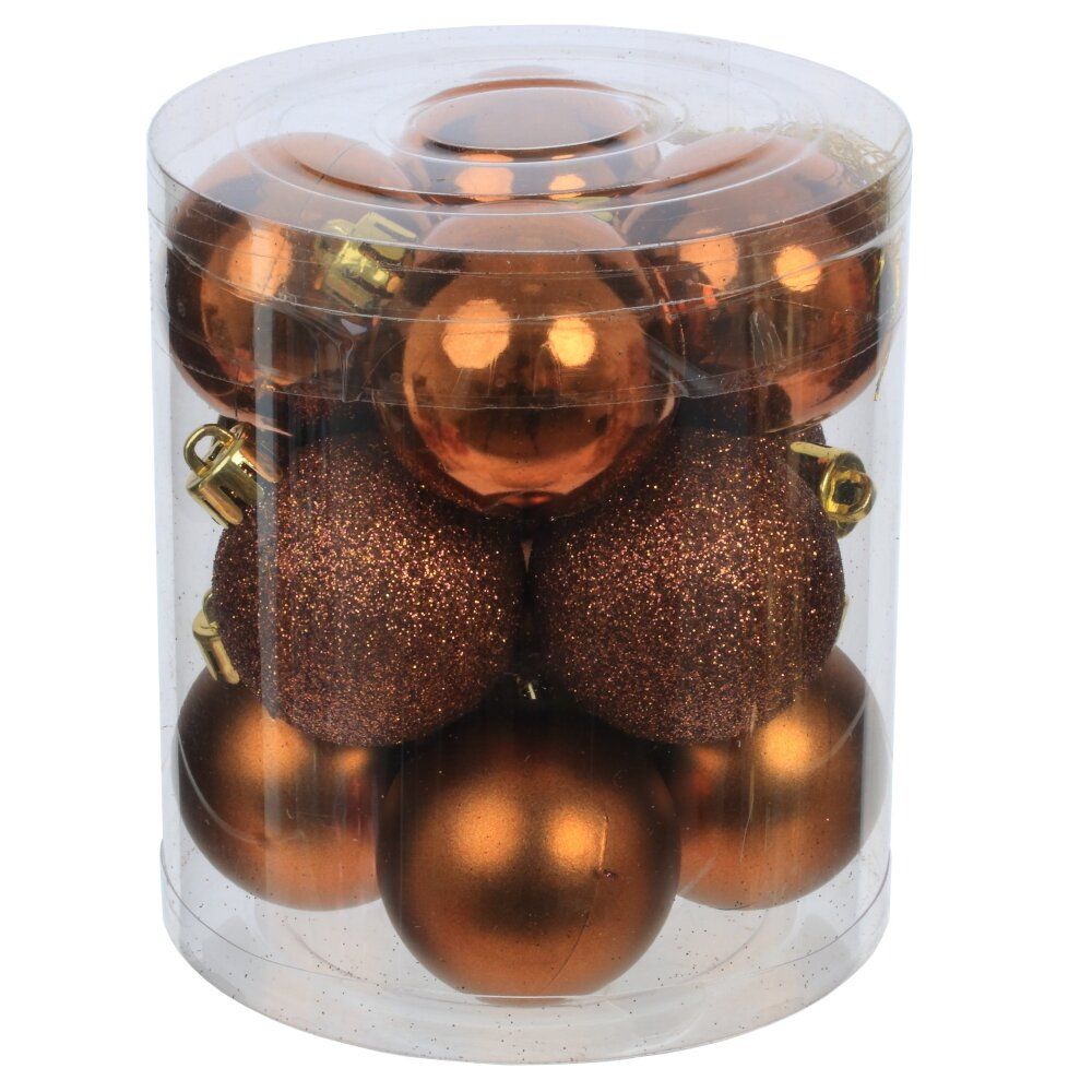 GAEM Набор из 12шт Украшение новогоднее "Шар", D 4 см, L9,5 W9,5 H10,5 см