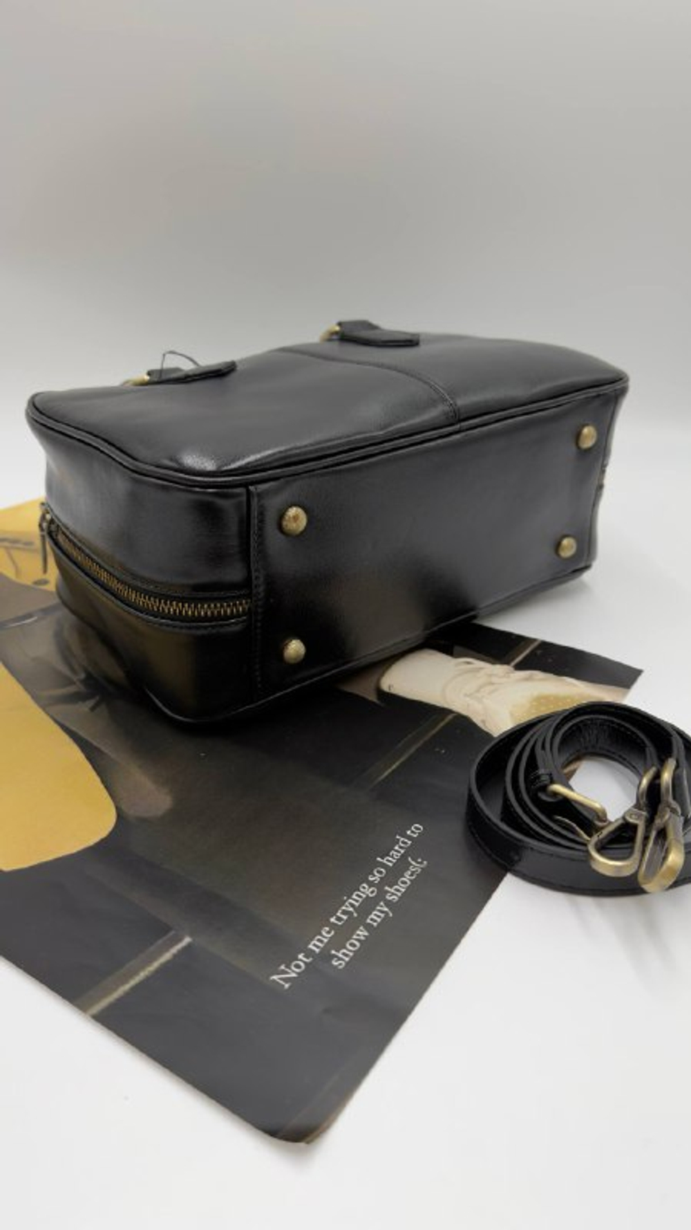 Сумка женская натуральная кожа артикул 628-31 цвет "чёрный"