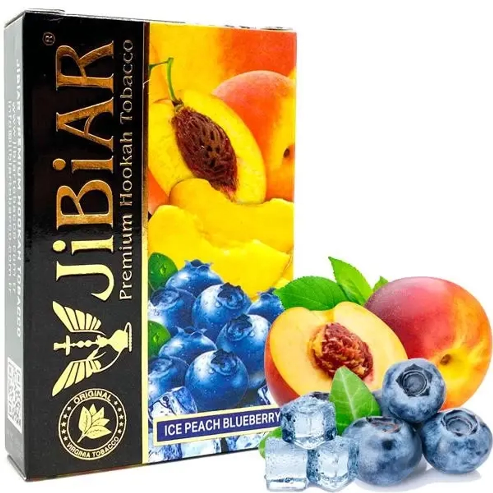 JiBiAR - ICE PEACH BLUEBERRY 50g