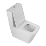 Унитаз-компакт безободковый BelBagno Ardente-R BB02093CPR/SC с крышкой-сиденьем микролифт, белый