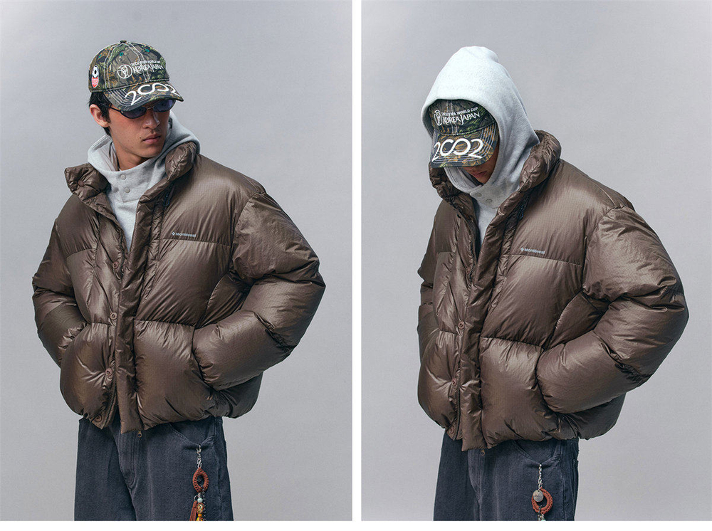 Пуховик Nothomme Monterest “Rime Traveler” Mountain-Style Stand Collar Down Jacket