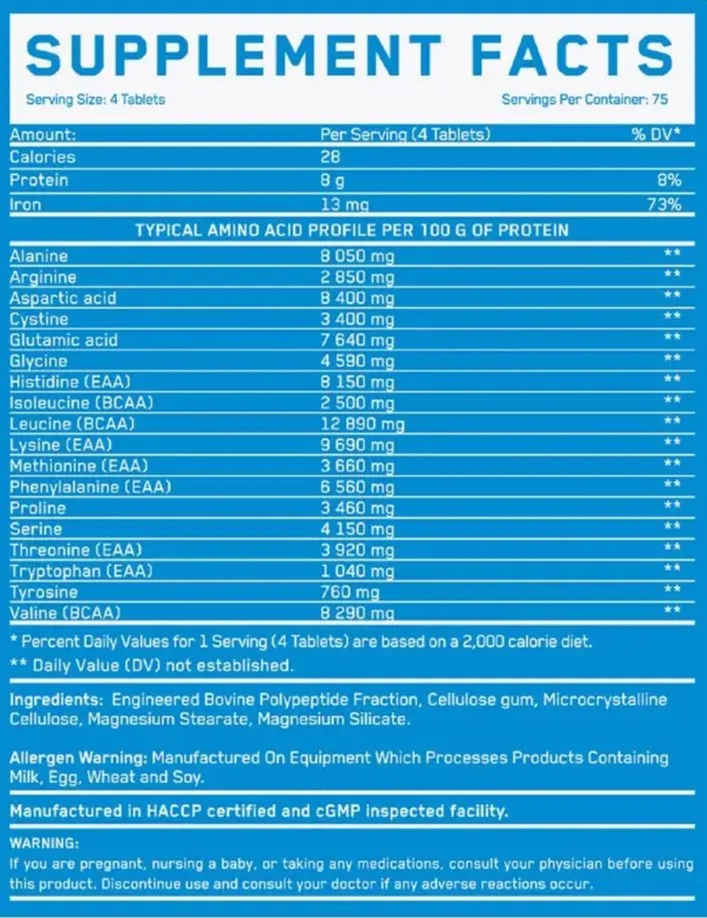 Cryo Beef Amino 8000mg