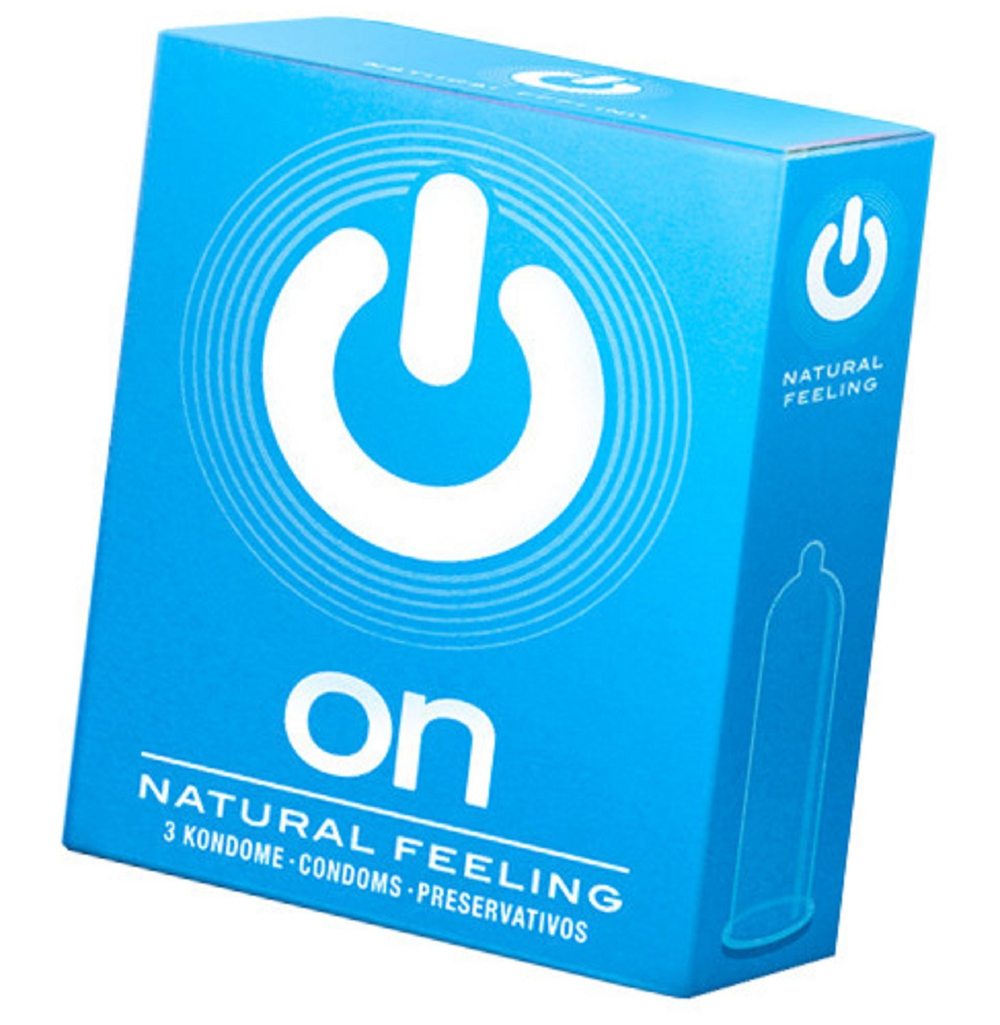 Презервативы ''ON)'' Natural feeling классические №3
