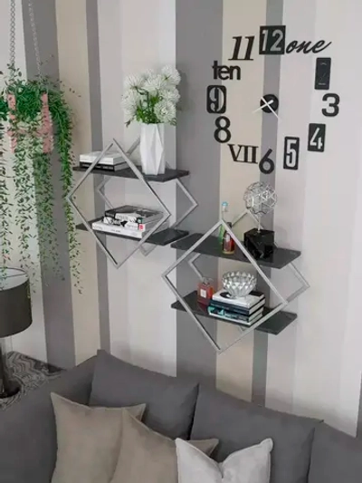 Полка ромб настенная