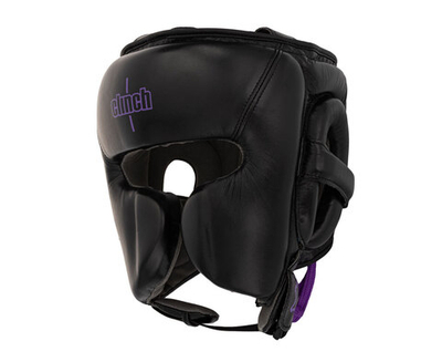 Шлем боксерский Clinch Undefeated черный C162