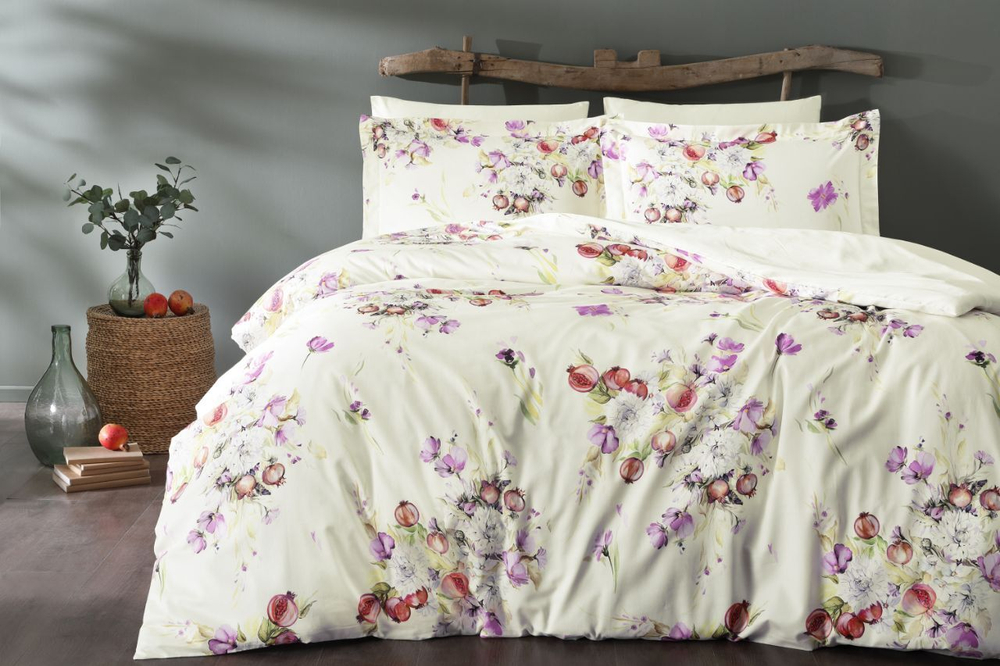 Постельное белье 2 спальное евро Tivolyo home Narsusse