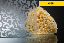 Дверь одностворчатая распашная Vegas - Glass EP 75см. профиль гл.хром, стекло прозрачное