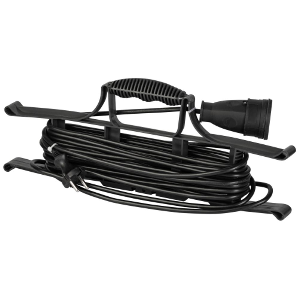 Удлинитель силовой ЭРА GREEN LINE FR-10-10m Greenline на рамке 1 розетка без заземления 10м ПВС 2x1мм2