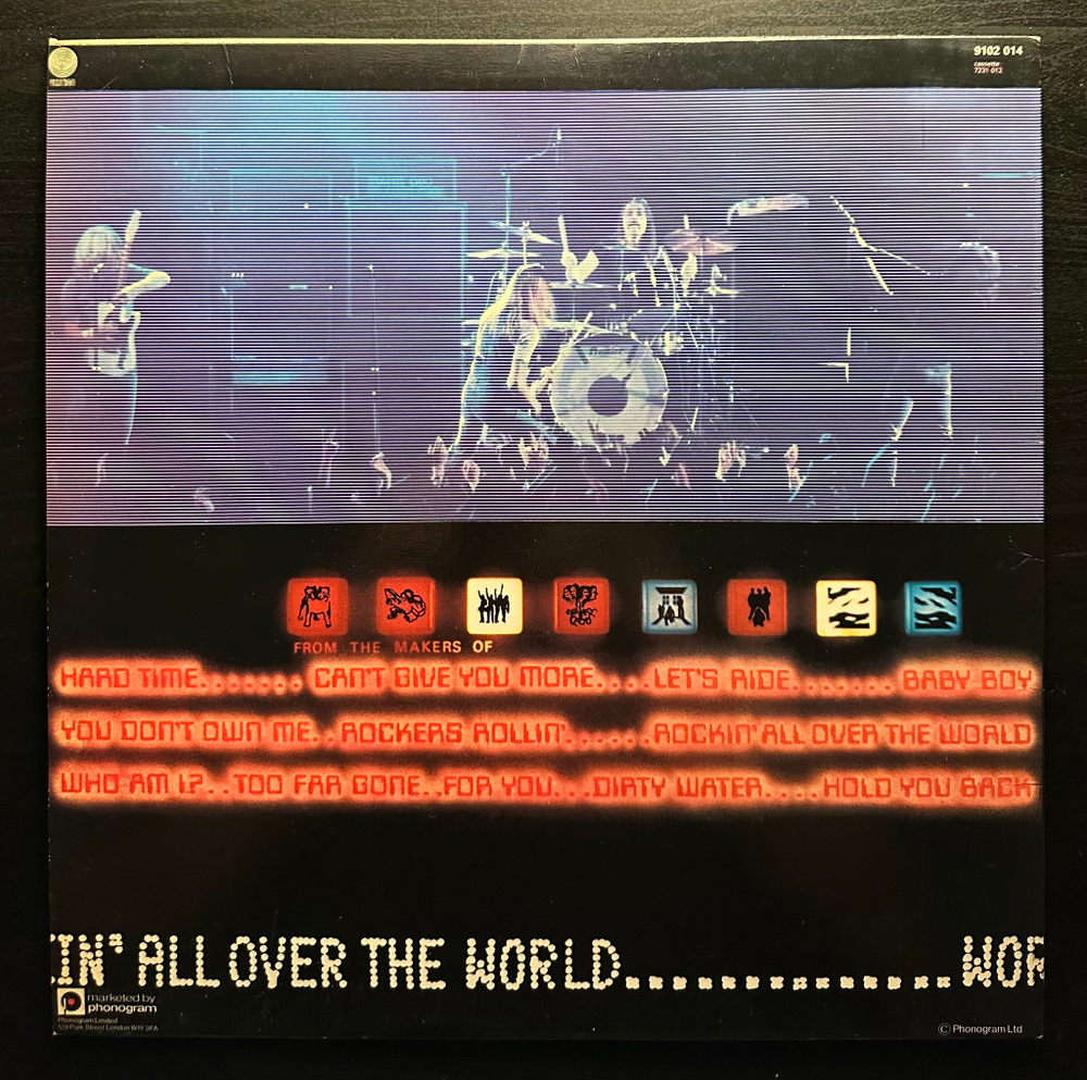 Status Quo - Rockin' All Over The World (Англия 1977г.)