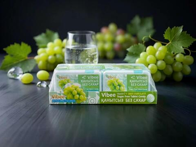 Драже Vibee Тик-Так (Виноград) 12гр 12*20