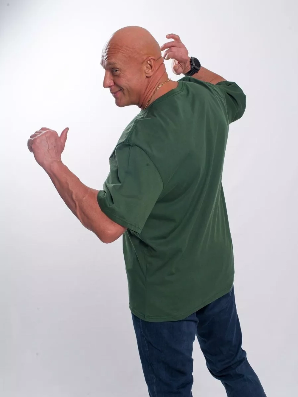 футболка оверсайз базовая больших размеров