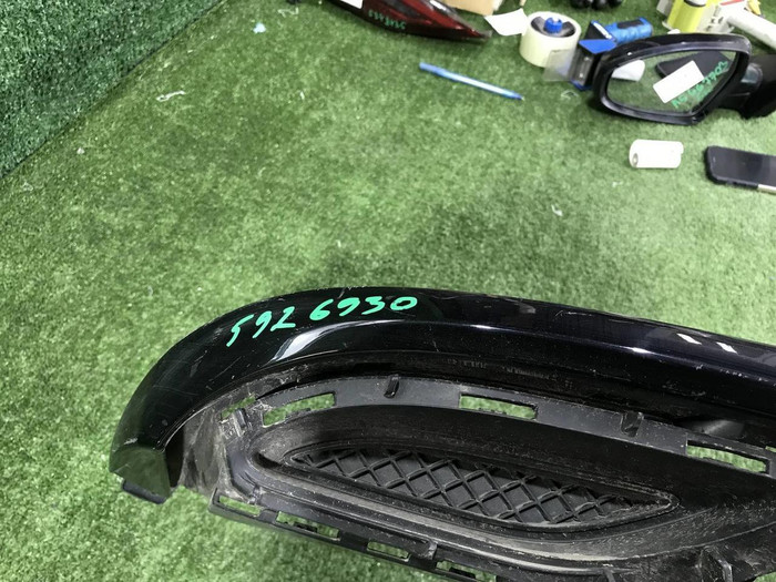 Накладка юбки заднего бампера Mercedes GLE C292 (2015-2019)