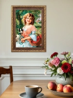 Картина на стену интерьерная на холсте "Дети"