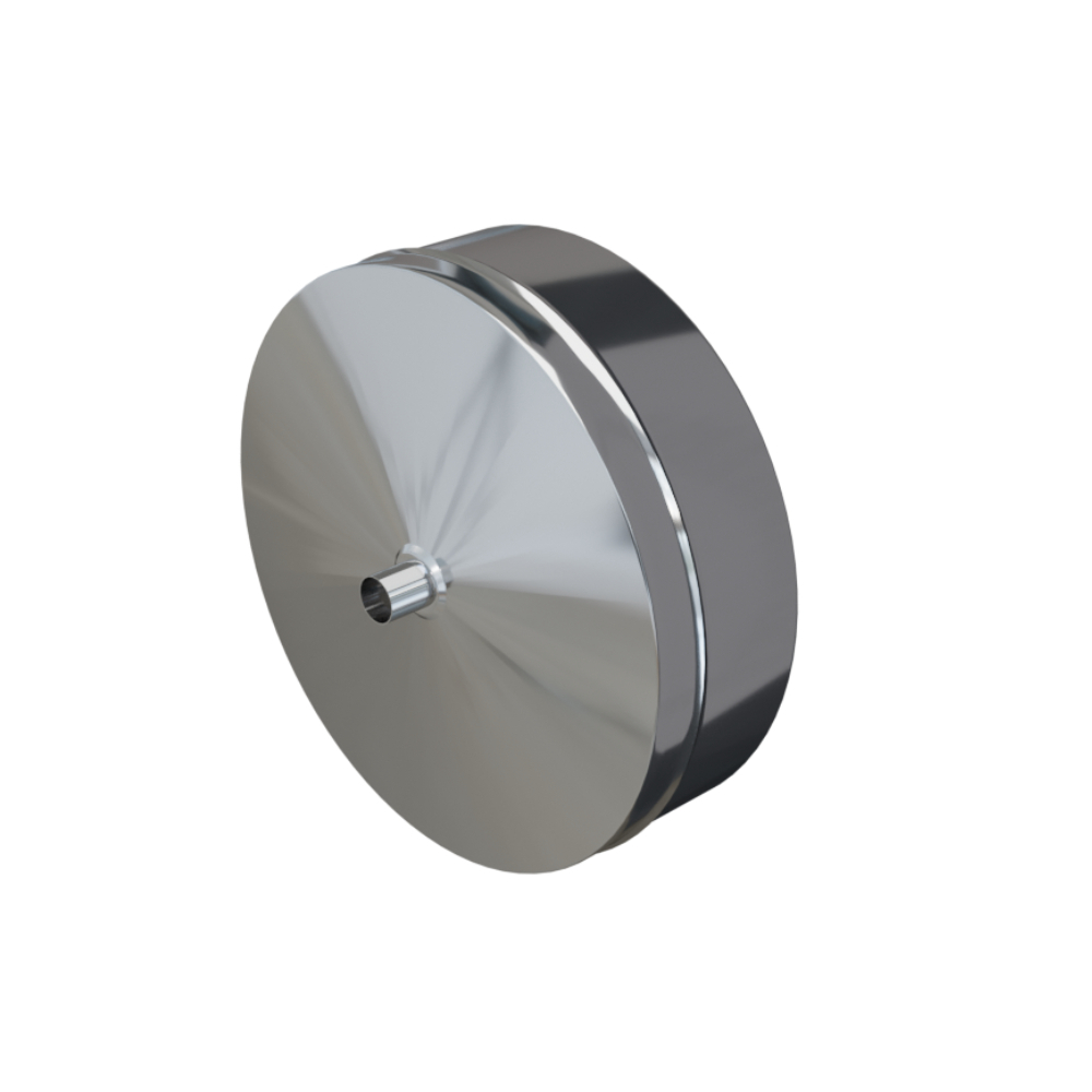 Ferrum Заглушка с конденсатоотводом для сэндвича (430/0,5 мм) Ф220 внутр.