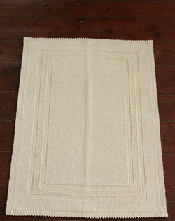 Коврик для ванной 55х75 Luxberry Универсальный экрю Португалия