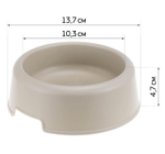 Миска для кормления животных СИМПЛ 0,2 л М1810