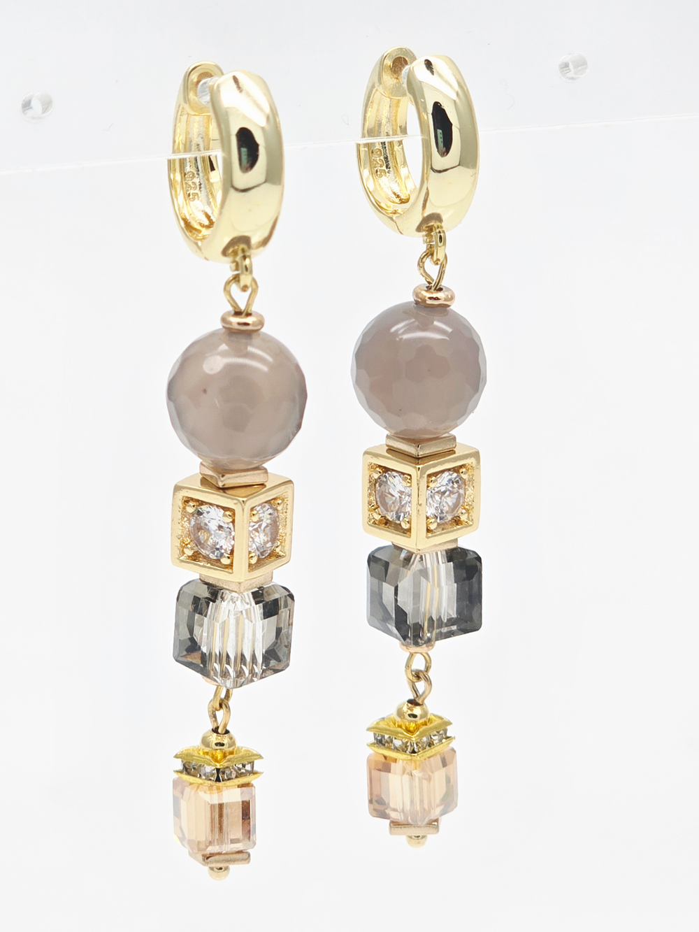 91004076 Серьги Selena Pearls