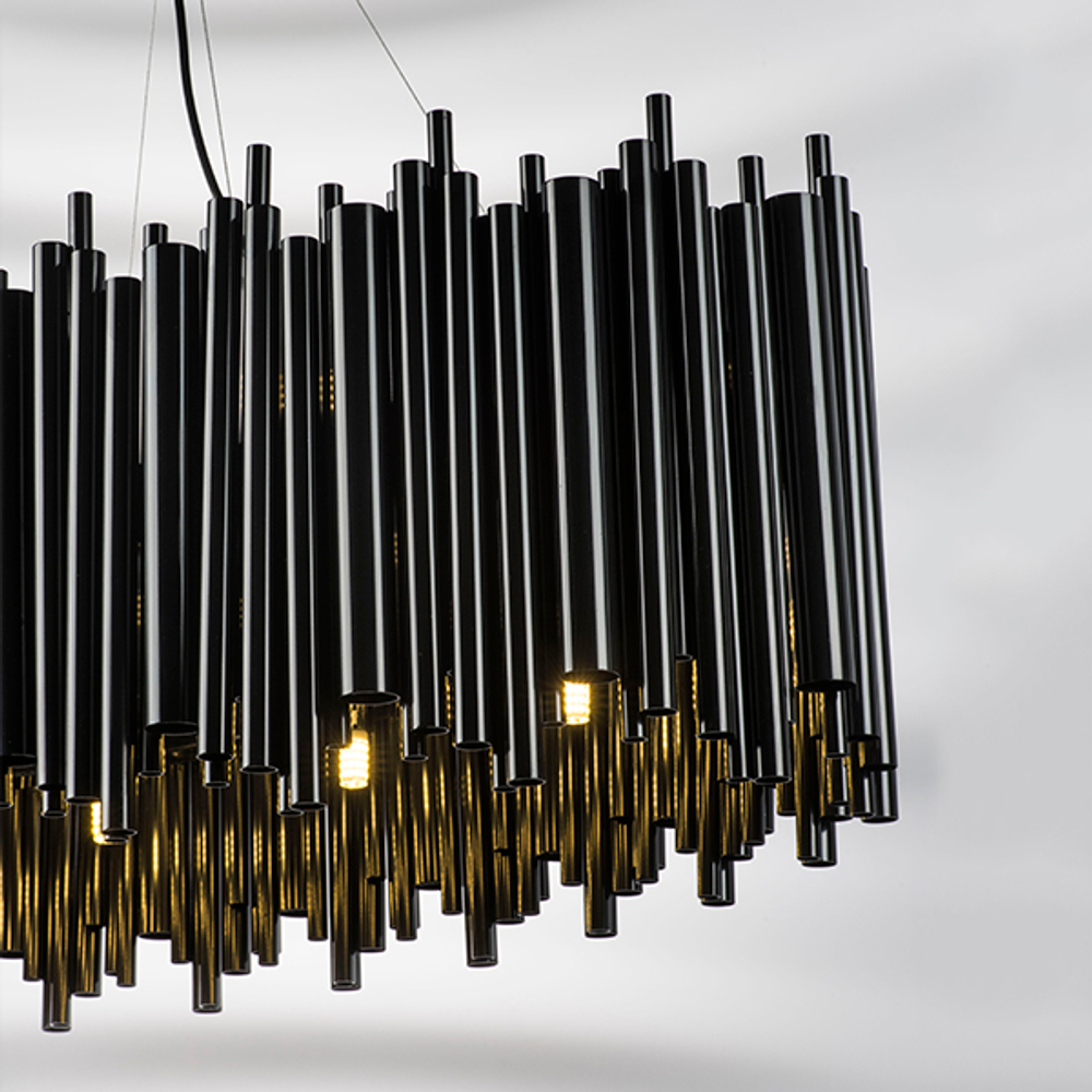 816207 Люстра SAVONA 20х40W G9 ЧЕРНЫЙ