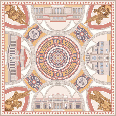 Платок «Новый Херсонес» 100% шёлк