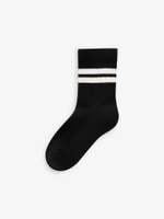 Носки хлопковые для мальчика Next 119-734, 5 шт., Черный, Белый