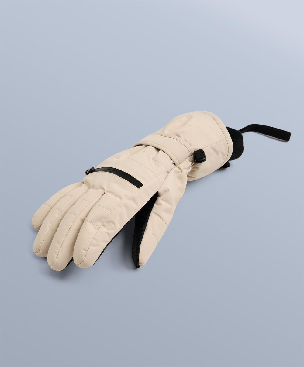 Oysho Технические перчатки SKI Primaloft®, экрю