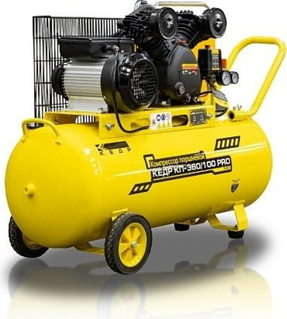 Компрессор поршневой Кедр КП-360/100 PRO 8023708