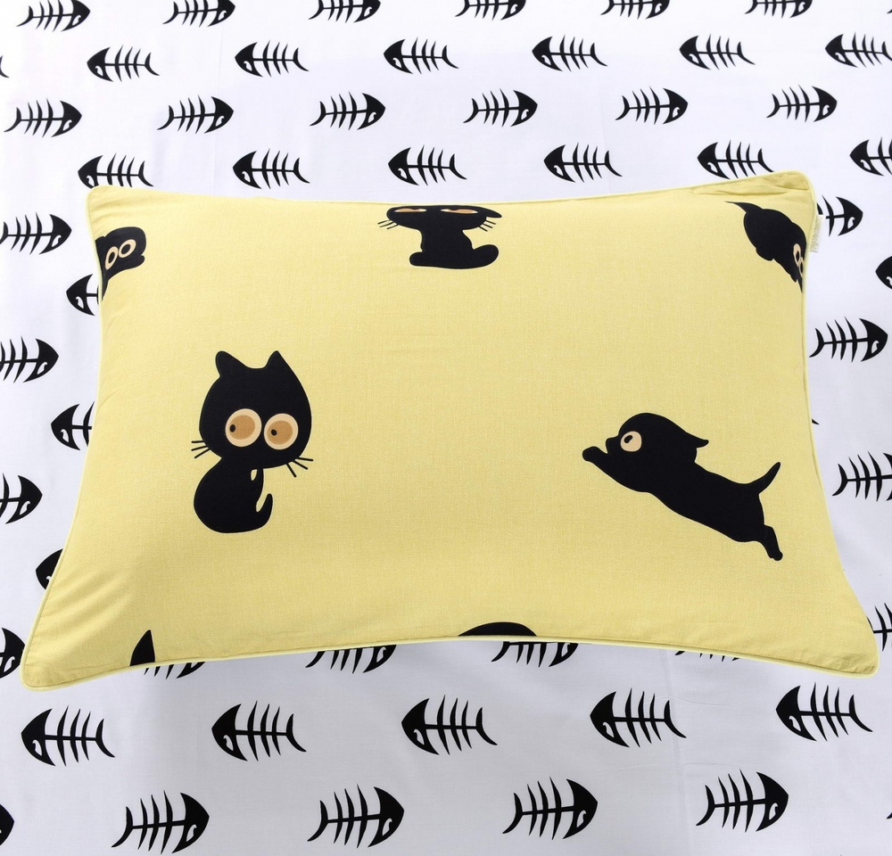 Постельное белье детское Sofi De MarkO Кити желтое