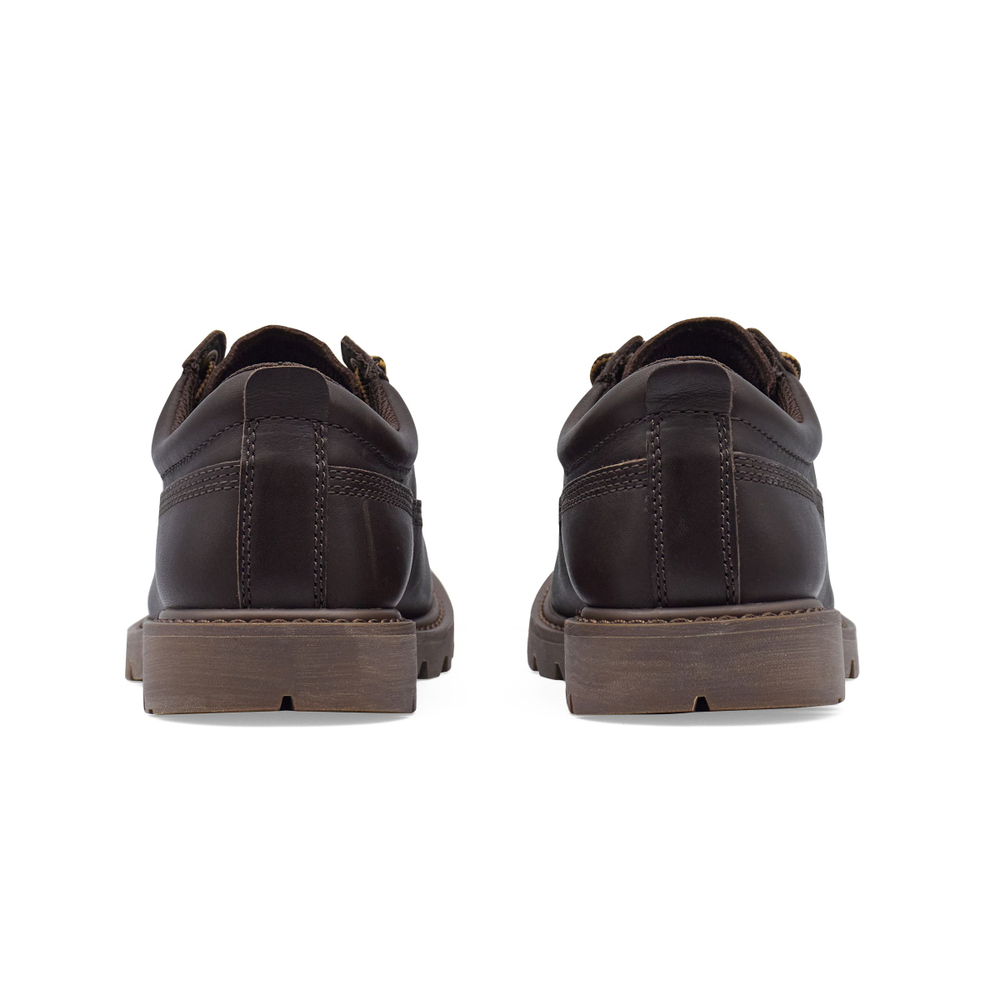 CAT Work Boots Men"s Dark Brown