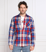 рубашка check flannel Tommy Jeans - разноцветная(DM0DM15114)