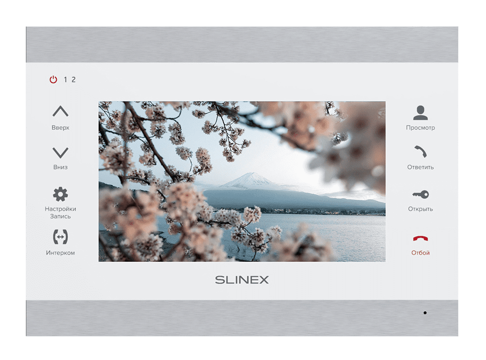 Slinex SL-07MHD Silver+White СКУД