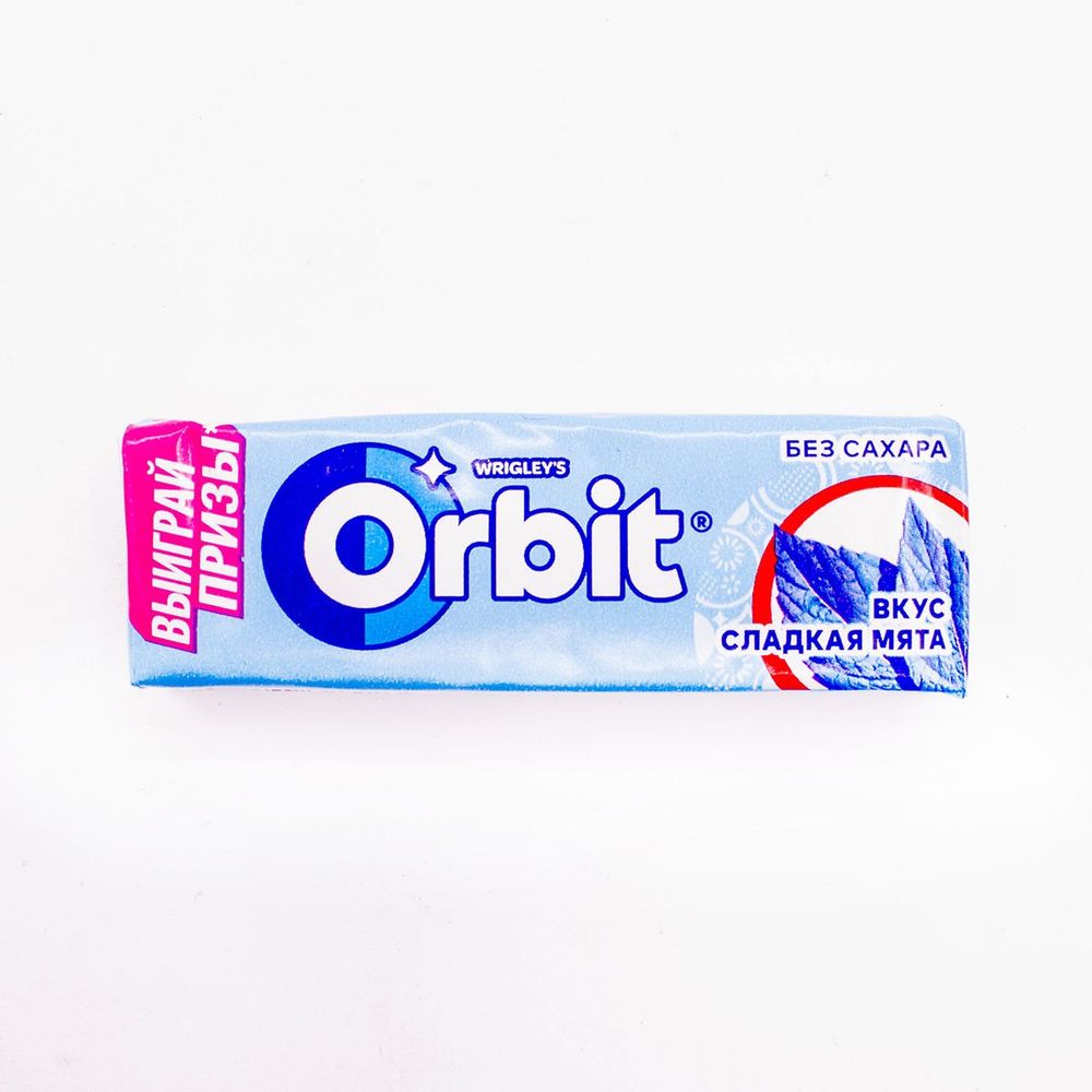 Жевательная резинка "Орбит" морозная мята 13,6г