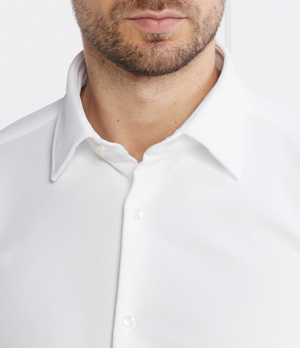 Рубашка P-HANK-kent-C1-222 BOSS BLACK - белый(50503111)