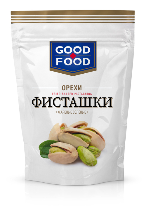GOOD FOOD Фисташки жареные соленые 130 г