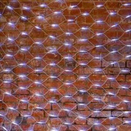 Гирлянда "Сеть" 2x3м, белый КАУЧУК, 432 LED Белые