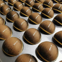 154 | Форма для шоколадных конфет "Полусфера 50 мм" (275*175 мм)