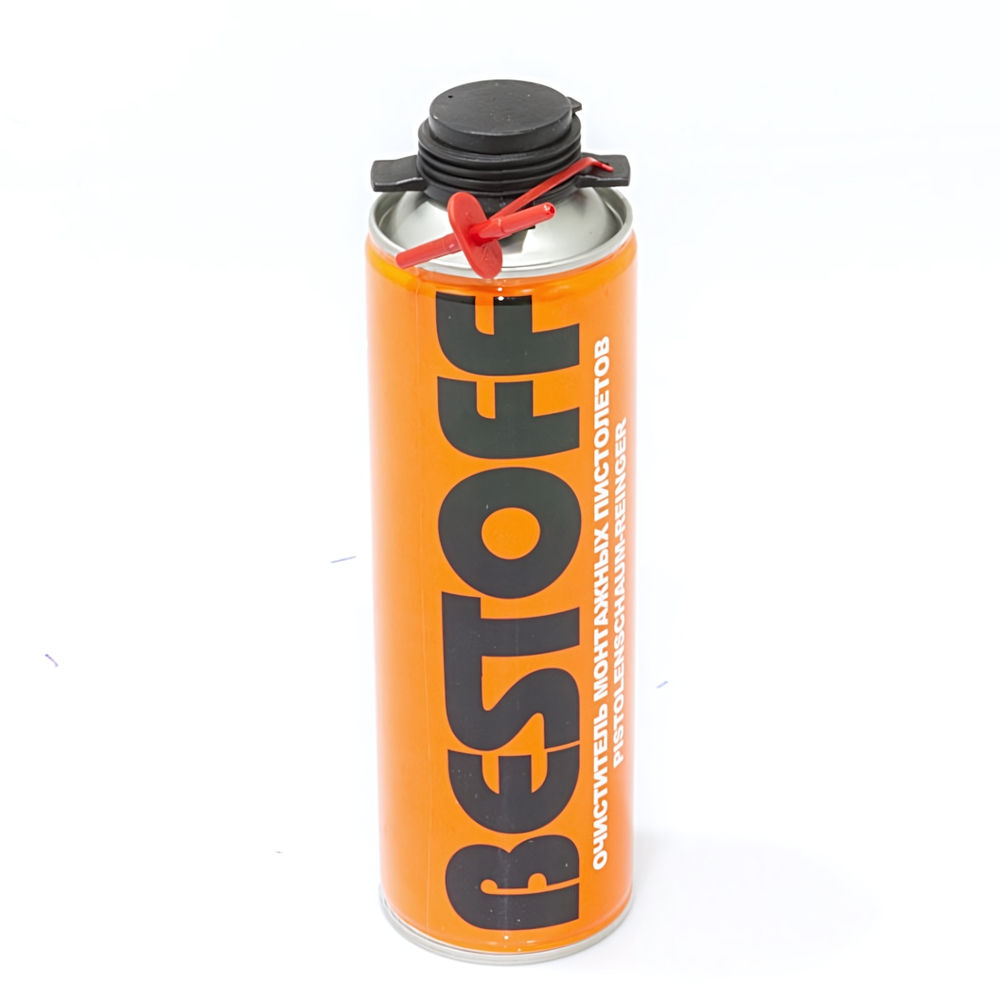 Очиститель монтажной пены BESTOFF 500 мл 430 гр