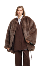 Шуба Old Money Brown